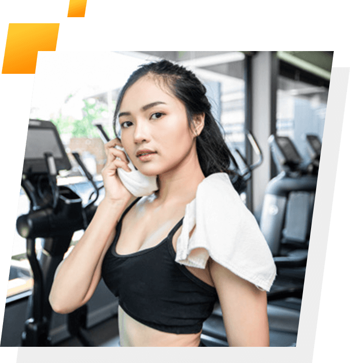 トレーニング女性